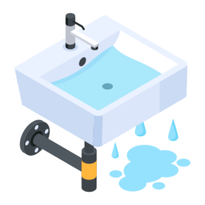 sink leaking