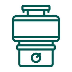 Garbage disposal repair service icon
