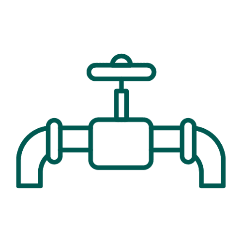 Gas line repair service icon