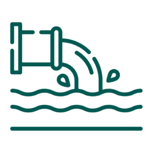 Sewer line repair service icon