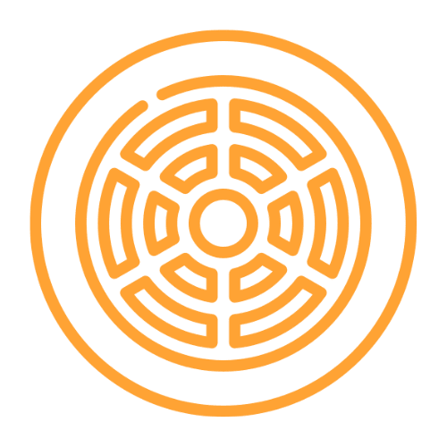 Clogged drain service icon