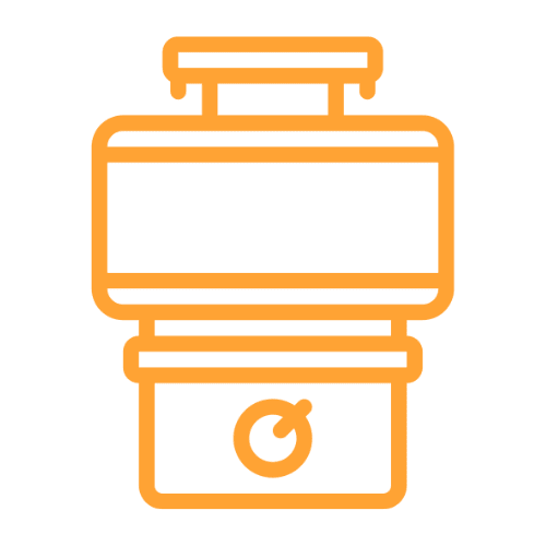 Professional plumber service icon