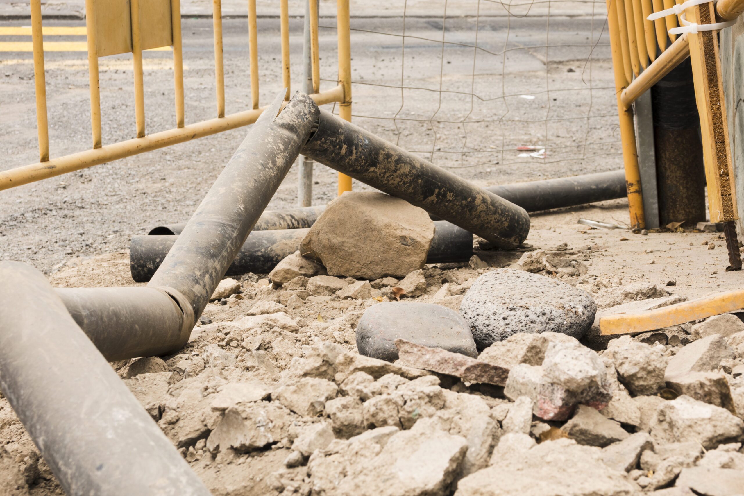broken pipe