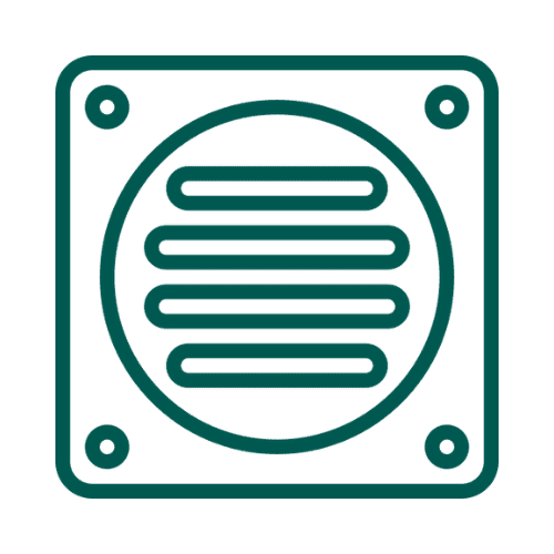 Clogged drain repair icon