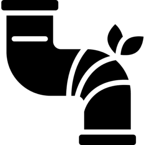 Pipe repair wrench icon