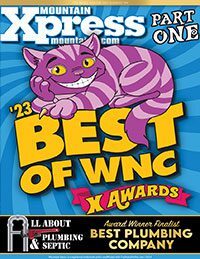 Mountain Xpress Best of WNC award badge