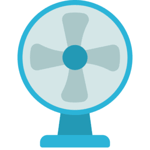 Air pressure testing icon for plumbing
