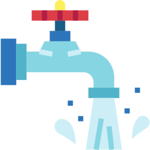 Faucet installation and repair service icon