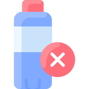 Bad smelling water warning icon