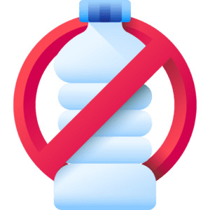 Bad tasting water warning icon