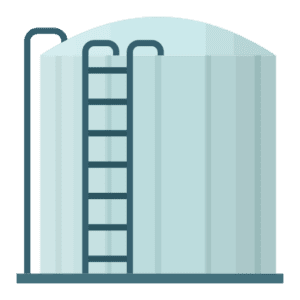 Water storage tank icon