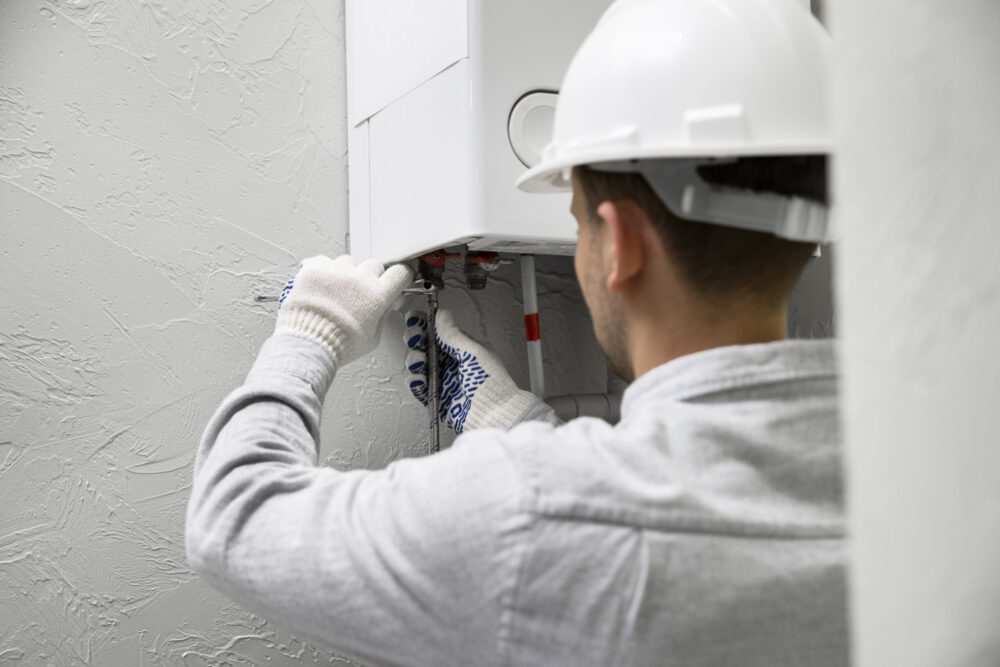 Water heater unit icon