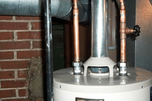 water heater piping